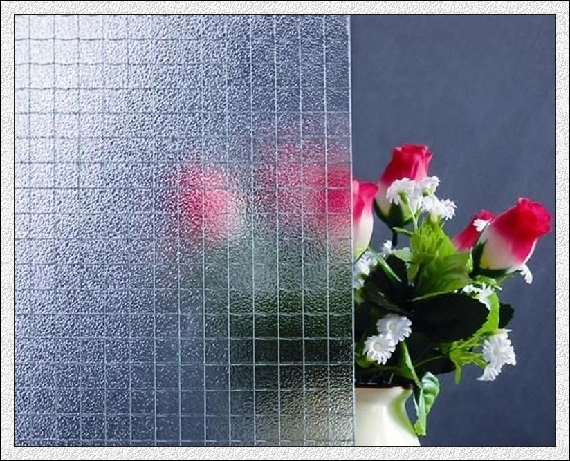 3mm 4mm 5mm 6mm Clear Patterned Glass/Decorative Glass/Building Glass