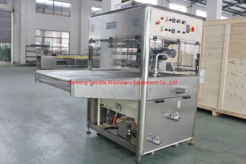 Biscuit Cake Chocolate Coating Machine of 400mm 600mm 800mm 1000mm 1200mm