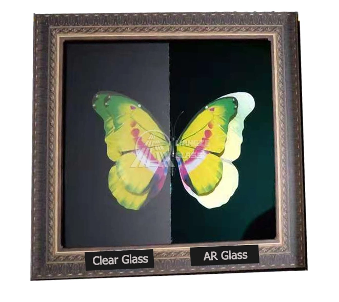 Anti Reflective Anti Glare Glass for Picture Frame/LCD Ad Player/Display Screen Glass