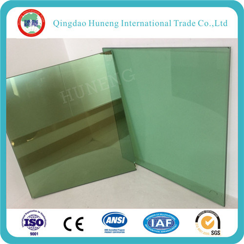 4mm Dark Green Reflective Glass with ISO Certificate