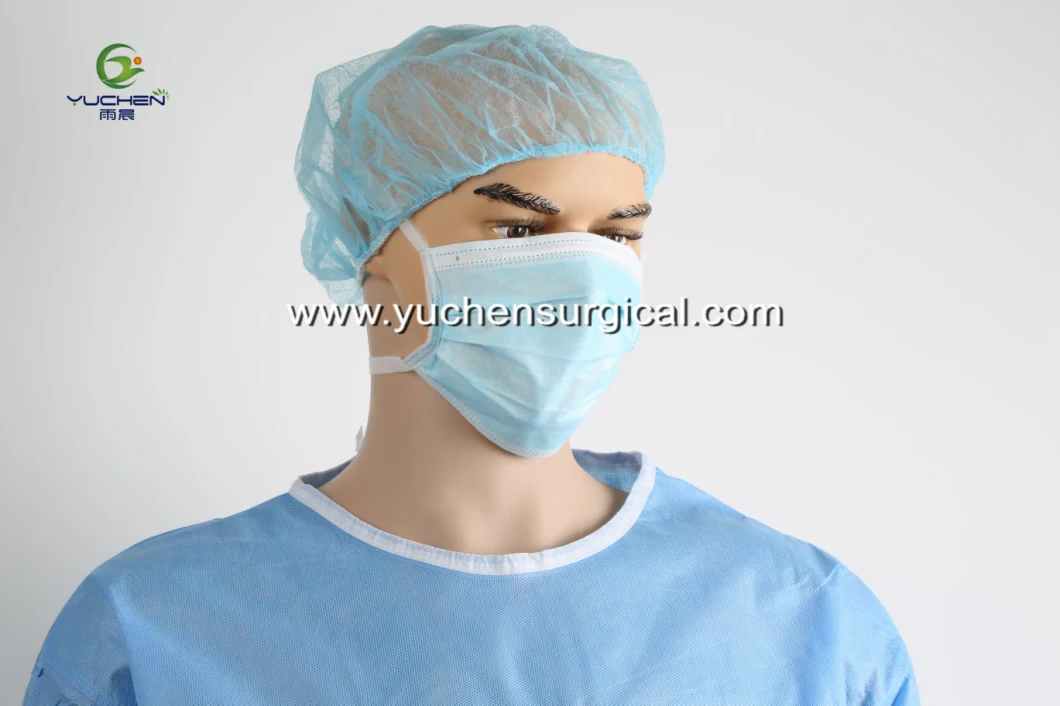 Face Mask Tie on and Earloop Anti-Virus Anti-Bacterial Anti Flu Avoid Cross-Infection