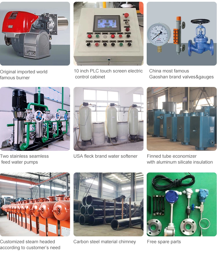 100% Boiler Product Quality Protection System, Gas Oil Fire Boiler to Generate Steam