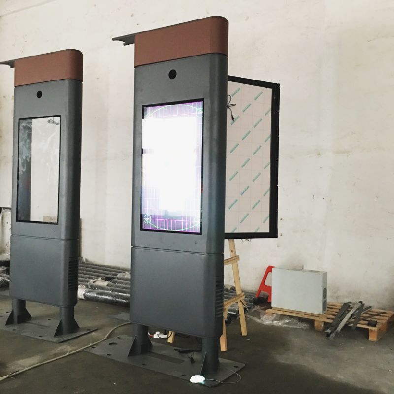 Touch Ad Player 43 Inch Rotation Ad Player Touch Screen Kiosk Outdoor Advertising LCD Digital Signage with RoHS