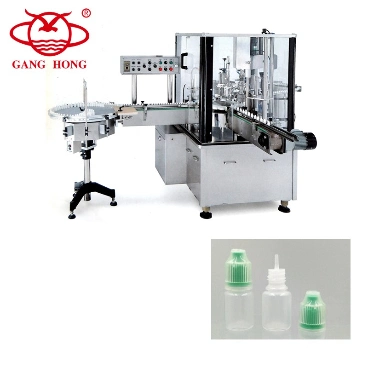Eye Drop Filling, Upper Inner Plug, Outer Cover Cover Machine