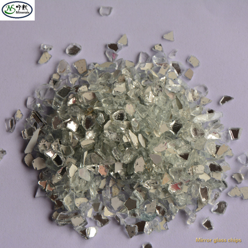 Tempered Crystal Glass Rocks Colored Glass Chunk for Counter Top Coating