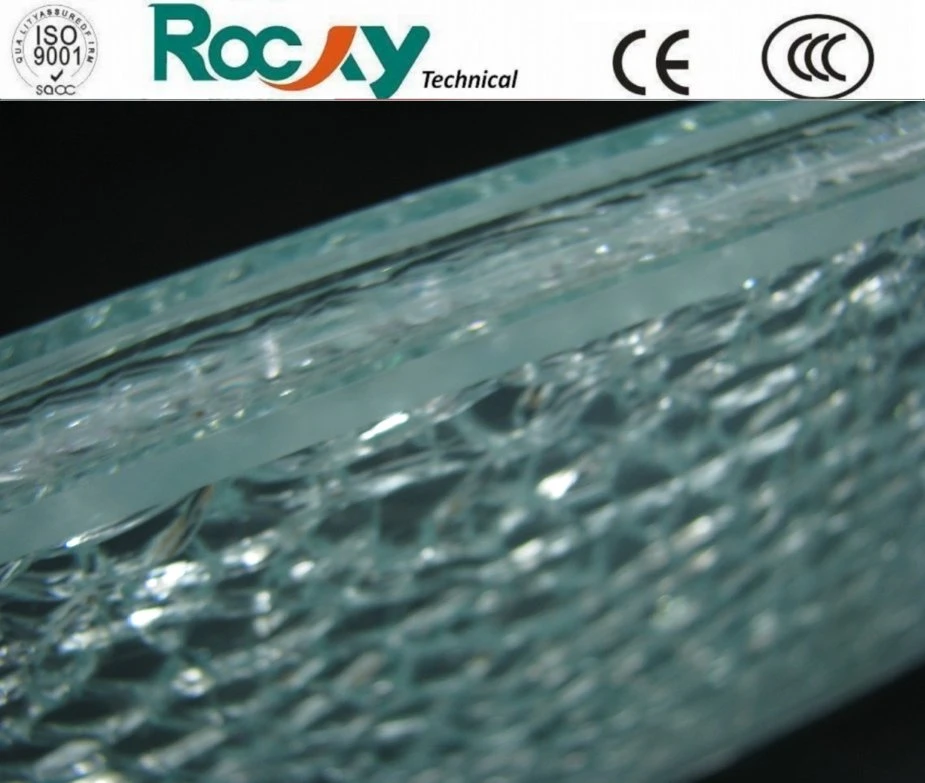 Farbic Laminated Harden Heat Strengthened PVB Interlayer Glass