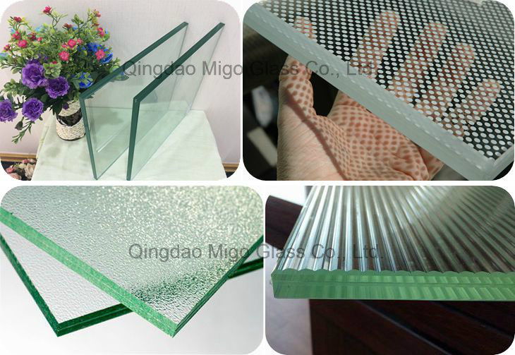Architectural / Decorative Safety Laminated Glass Panels Cut to Size