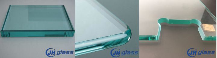 3mm-19mm Clear Tempered Glass/Flat Glass for Building/Window