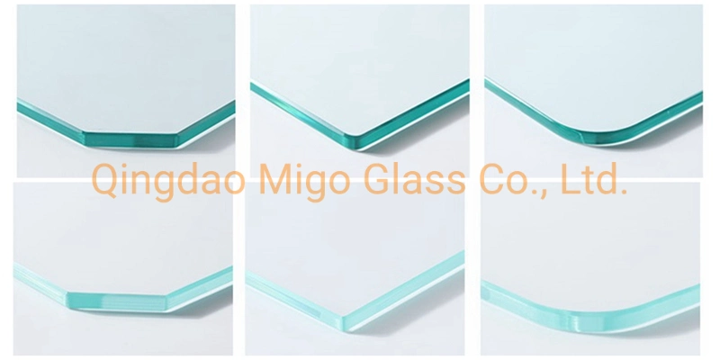 Back-Painted/Colored/Laquered Tempered Toughened Glass Table Tops for Furniture Tables