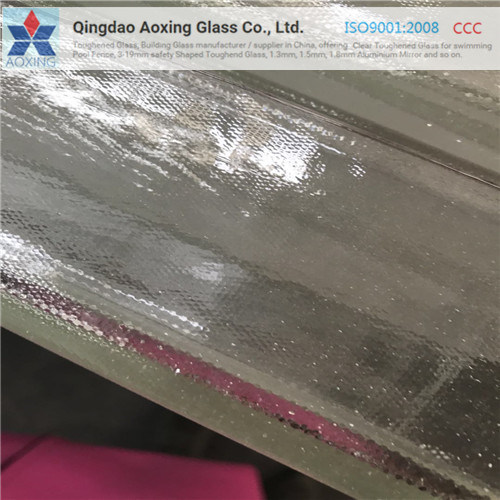 Tempered/Toughened Obscure/Nashiji Patterned U Channel Glass Factory