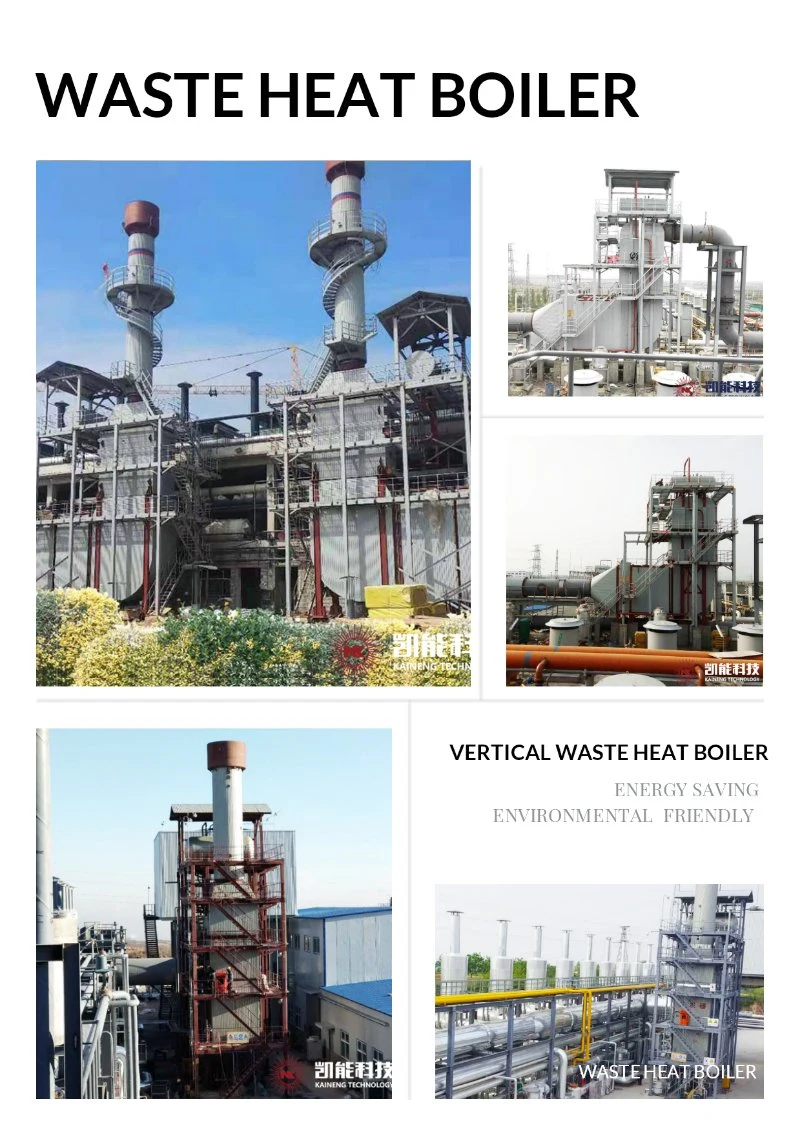 Vertical Waste Heat Recovery Boiler with SCR Integrated System for Inner Combustion Power Station