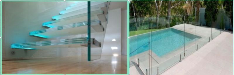 Wholesale Cutomize Safety Double Glazing Glass Tinted Laminated Glass