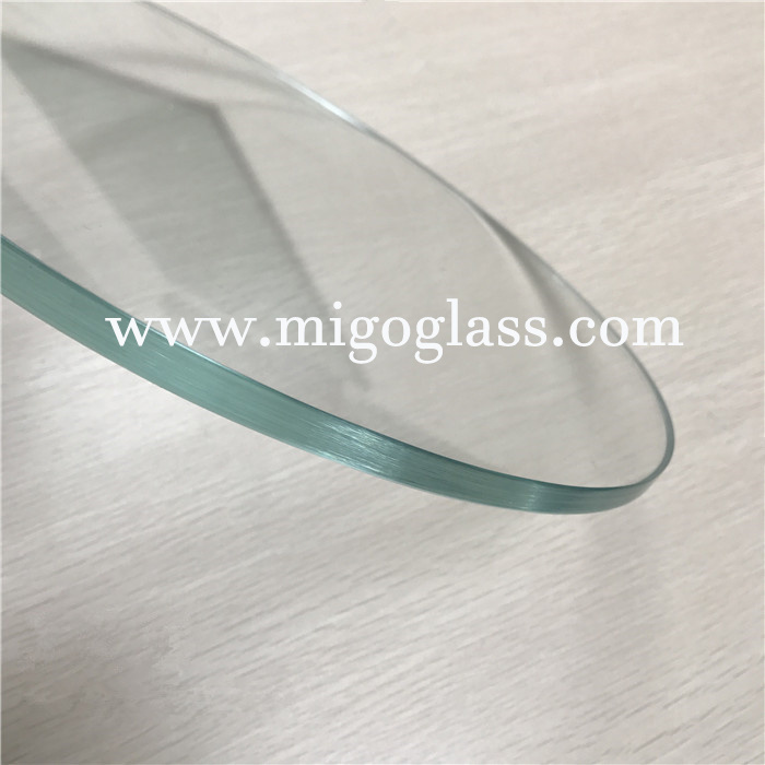 Round Tempered Glass Table Tops