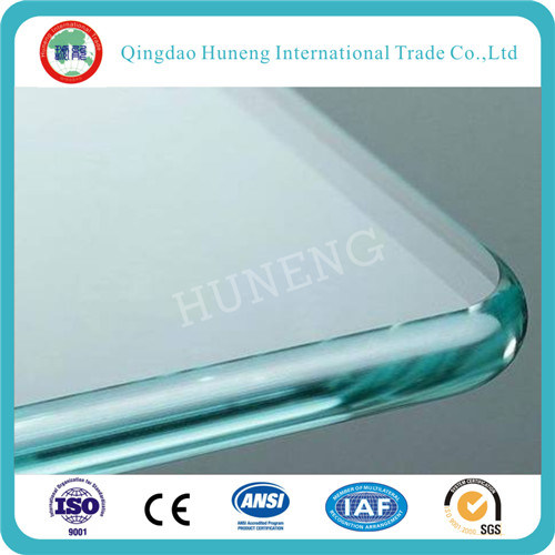 3mm-19mm Clear Flat /Curved Toughened Safety Tempered Glass