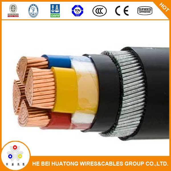 Underground Electrical Armoured Cable Yjv32 XLPE Insulated Power Cable