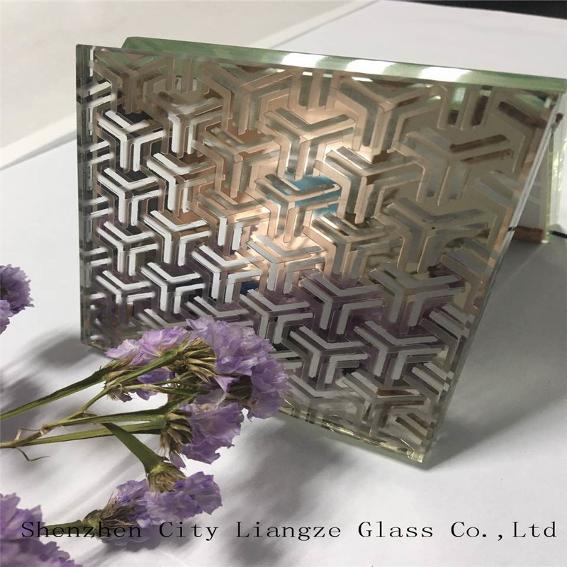 5mm+5mm Customized Art Glass/Laminated Glass/Tempered Laminated Glass/Safety Glass for Decoration