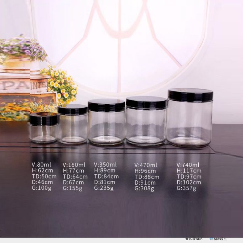 Jam Glass Jar/Honey Jar/Cheese Jar of Many Specification