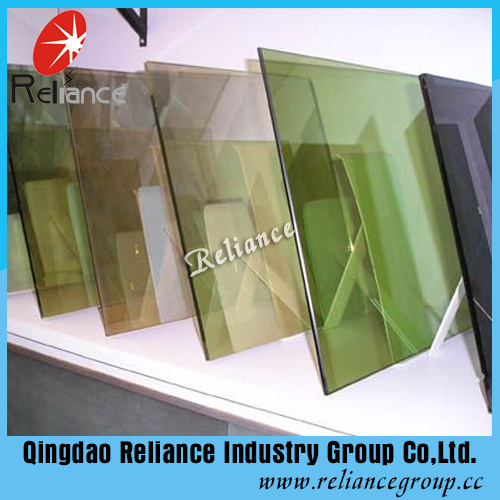 Dark Green Reflective Glass/F Green Reflective Glass/Window Glass with Ce