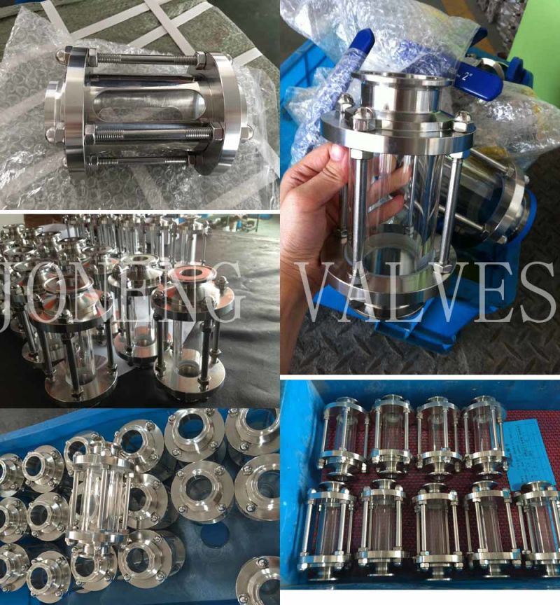 Stainless Steel Food Processing Tri-Clamp Ferrule End Sight Glass (JN-SG1002)
