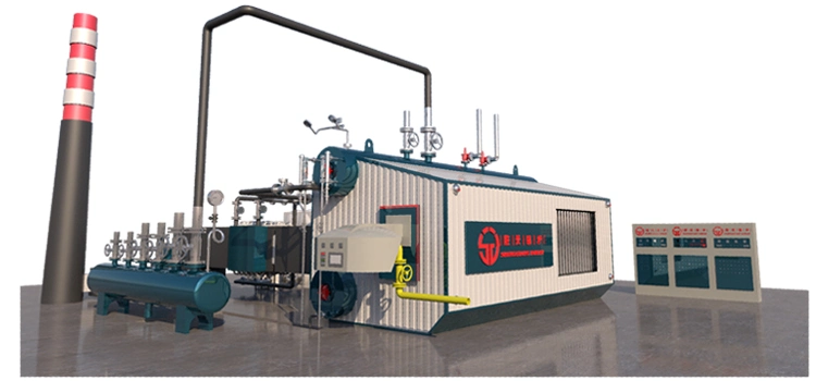 1 Ton Packaged Gas Oil Fired Steam Boiler