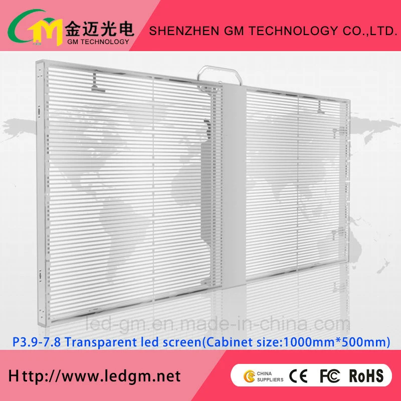 Super Quality Indoor/Outdoor Transparent Ice Display/Glass Ice Display Screen with Advertising Stage Performance