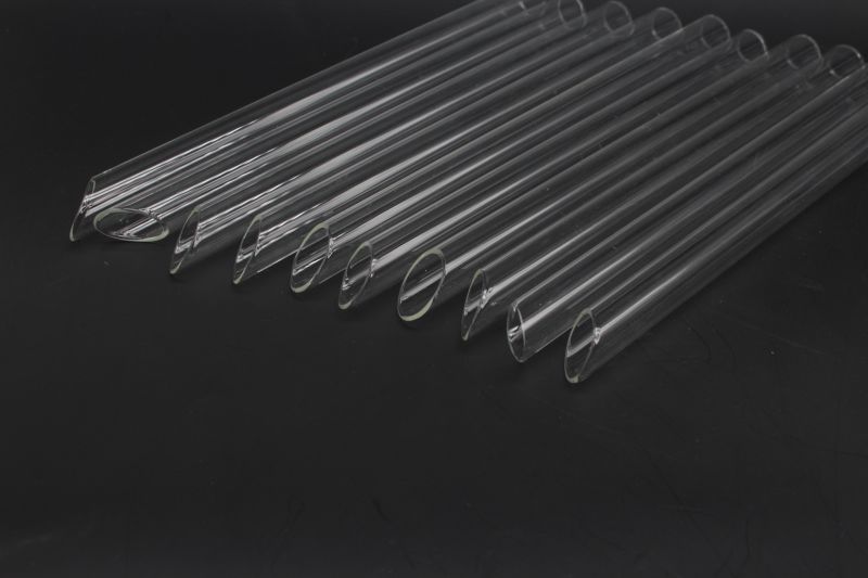 Customized Transparent Heat Resistant Borosilicate Tube Glass for Lighting
