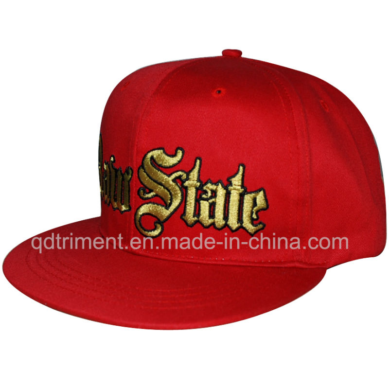 Custom Screen Print Flat Bill Snapback Camper Cap (TMFL9214)