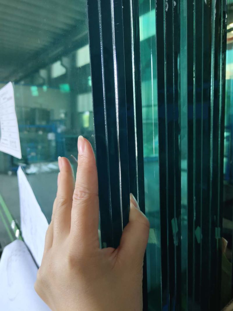 4+0.76 PVB+4 Toughened Laminated Glass for Bathroom and Office Partition