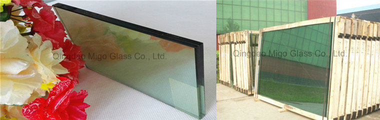 F-Green Tinted Tempered Laminated Building Glass