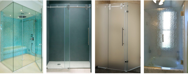 Tempered Glass Shower Door with Ce, ISO9001, CCC