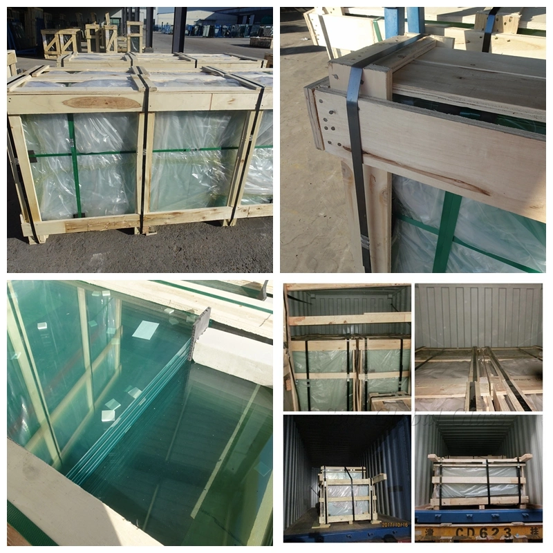 Custom Clear or Ultra Clear Tempered Glass Table Tops with Polished Edge