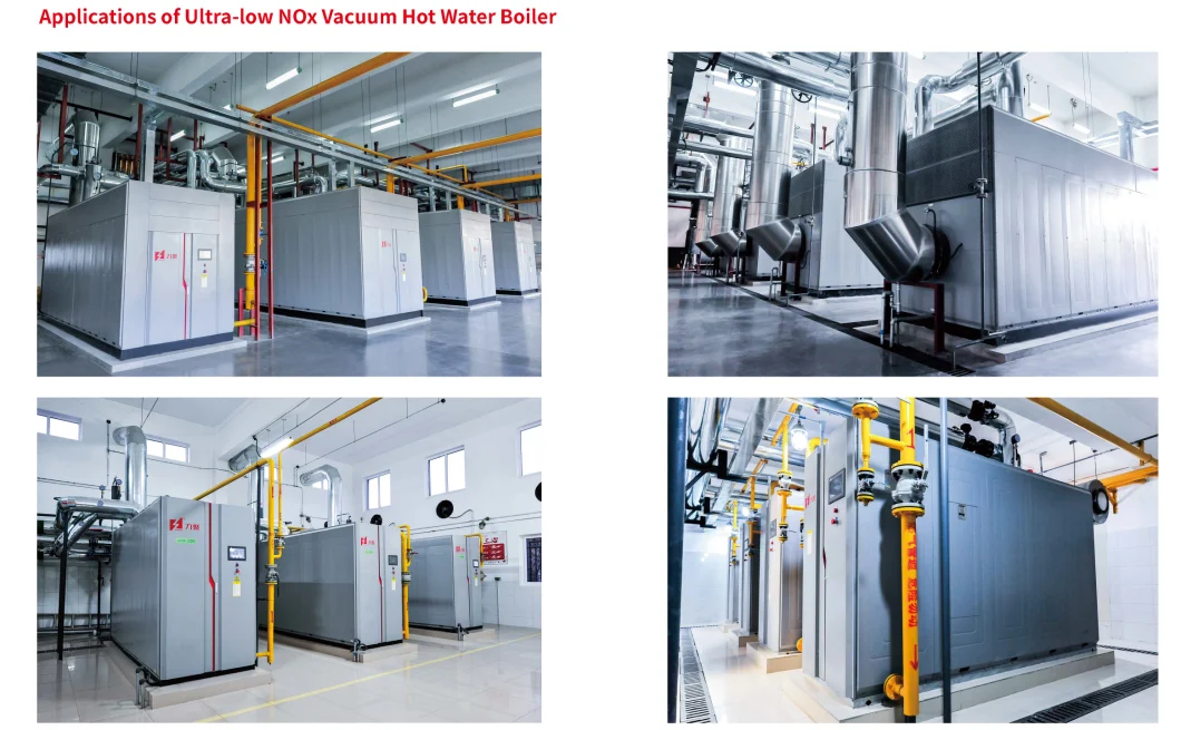 1400kw Ultra-Low Nox Condensing Vacuum Natural Gas Hot Water Boiler