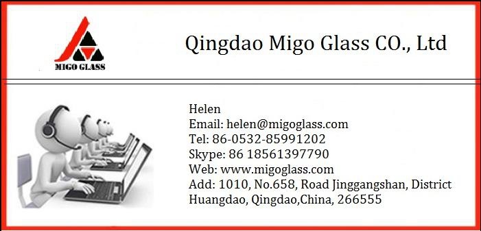 3-19mm Commercial Tempered Building Glass