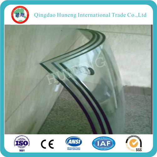 3mm-19mm Clear Flat /Curved Toughened Safety Tempered Glass