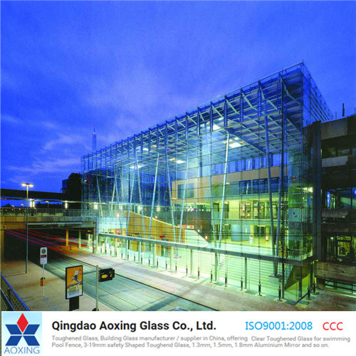 Color Float/Toughened/Tempered Reflective Glass for Glass Curtain Wall