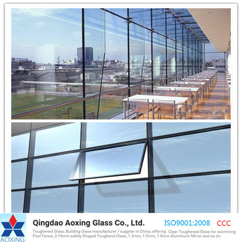 Tinted/Clear 4-12mm Toughened/Float Reflective Glass with Ce