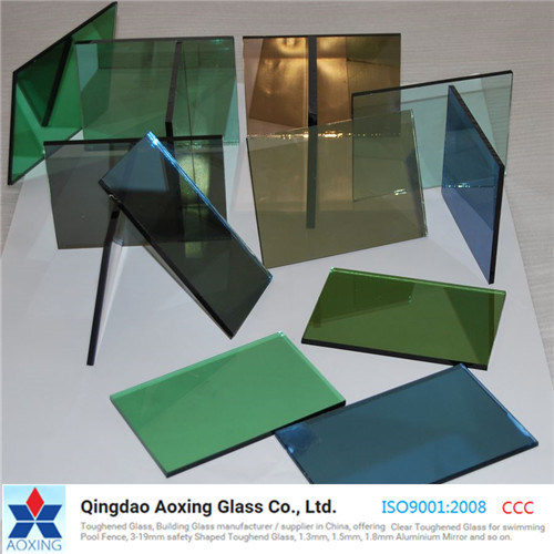 Insulated/Toughed Color Reflective Glass for Building Glass with Ce
