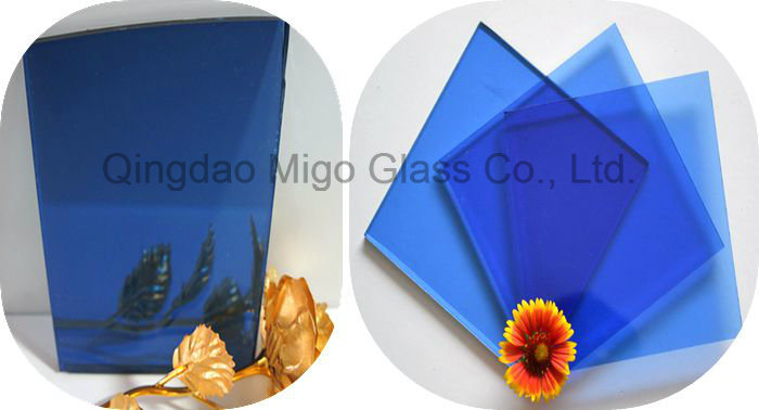 4mm 5mm 5.5mm 6mm 8mm Dark Blue Online Reflective Glass