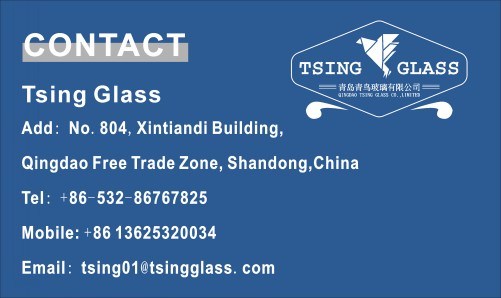 4-12mm Finger-Print Free Glass / Frosted Glass / Sandblasted Glass