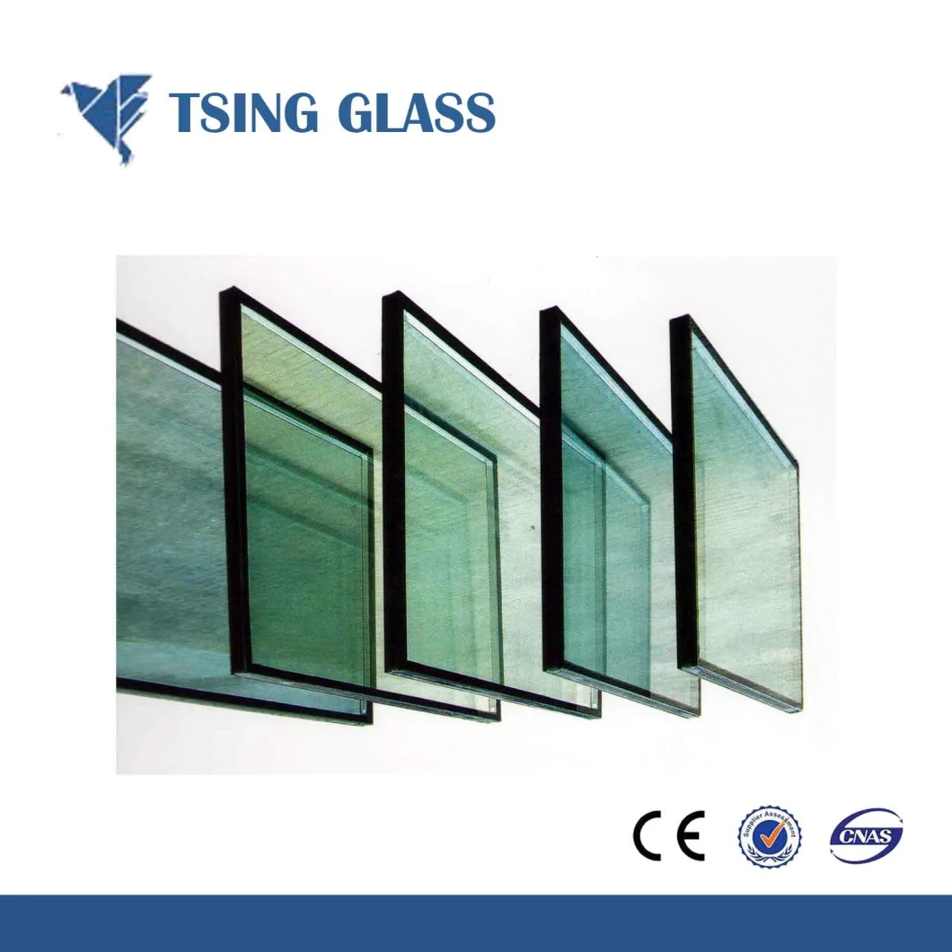 Toughened Laminated Double Glazeing Low-E Insulated Glass for Building
