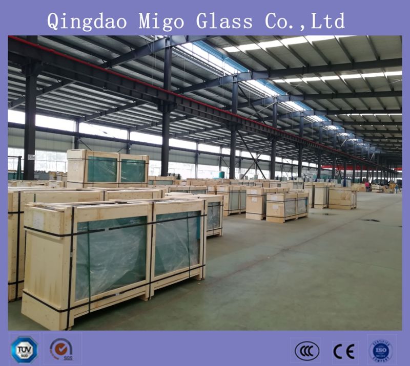 6mm, 8mm, 10mm, 12mm Clear Tempered Door Glass From China Glass Factory