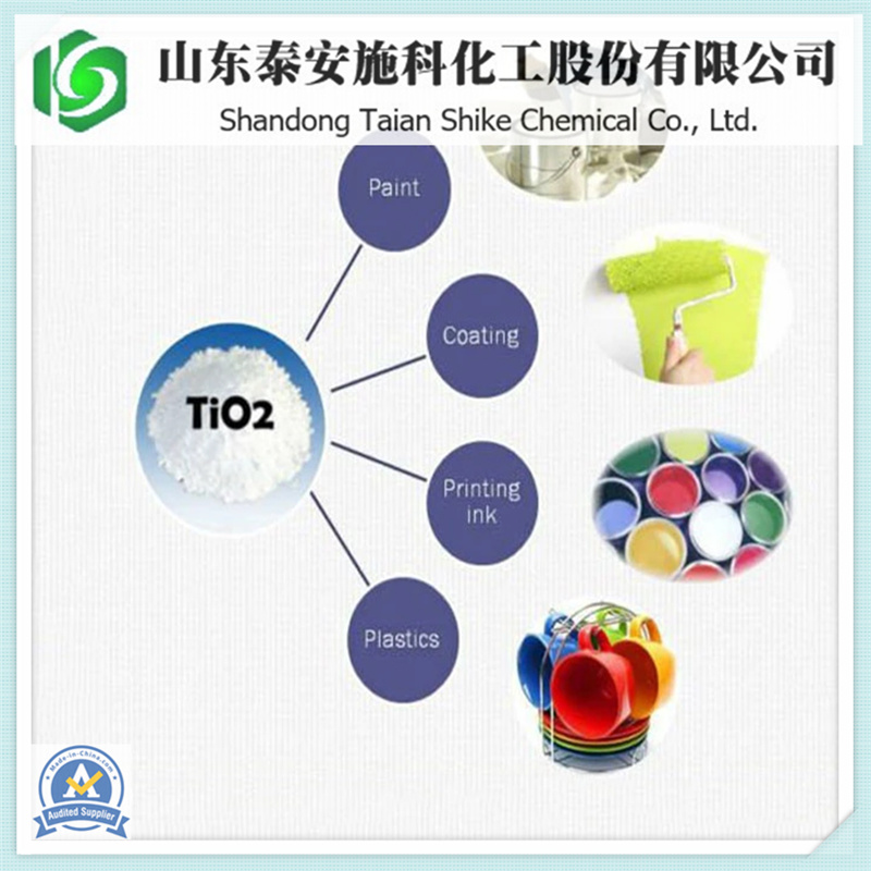 Raw Material Rutile Titanium Dioxide /TiO2 for Glass Coating, PVC Pipe, Industrial Paint