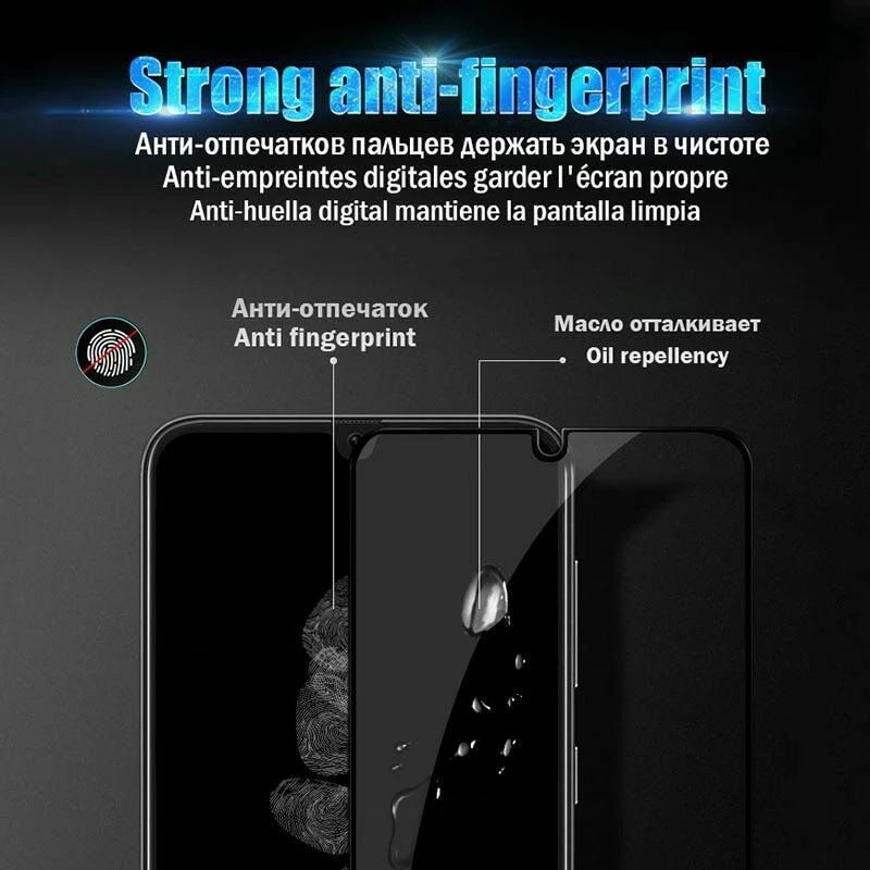 9h Hardness Tempered Glass 6D Mobile Phone Screen Protector Glass