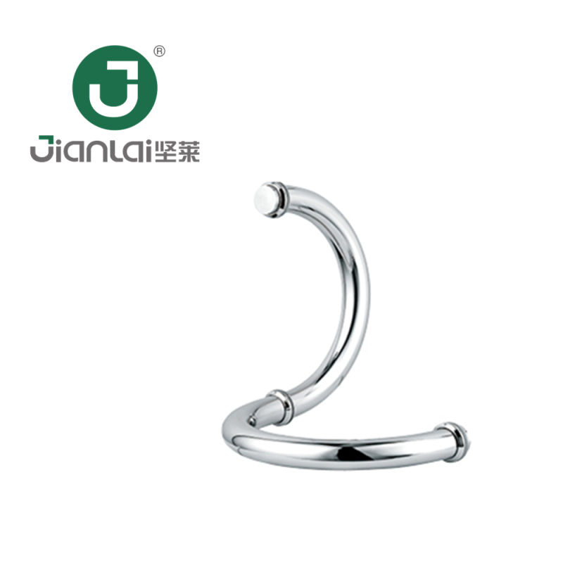 Stainless Steel Interior Design Glass Door Handle for Bathroom Accessories