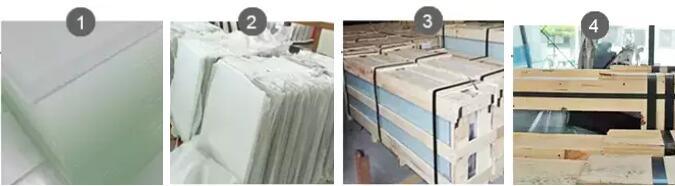 Factory Price Manufacturer Supplier Low Iron Pattern Glass Panel Coating Tempered Prices