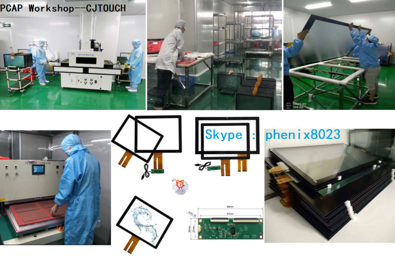 Industrial LCD LED Touch Panel Display Capacitive Touch Monitor Pcap Touchscreen Panel