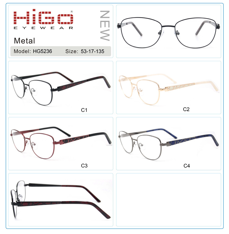 Fashion Round Spectacle Frames Optical Glasses Metal Vintage Frame Glasses Eyewear Frames