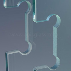 Toughened Tempered Building Glass with Flat Edge Triple Bevel Edge Pencil Edge Polished