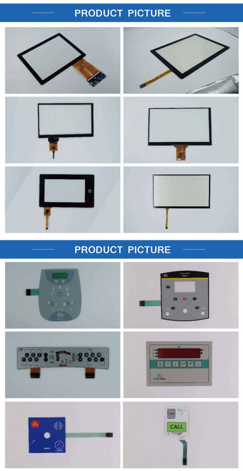 Small Size Silk Screen Printing DIY Membrane Switch with FPC