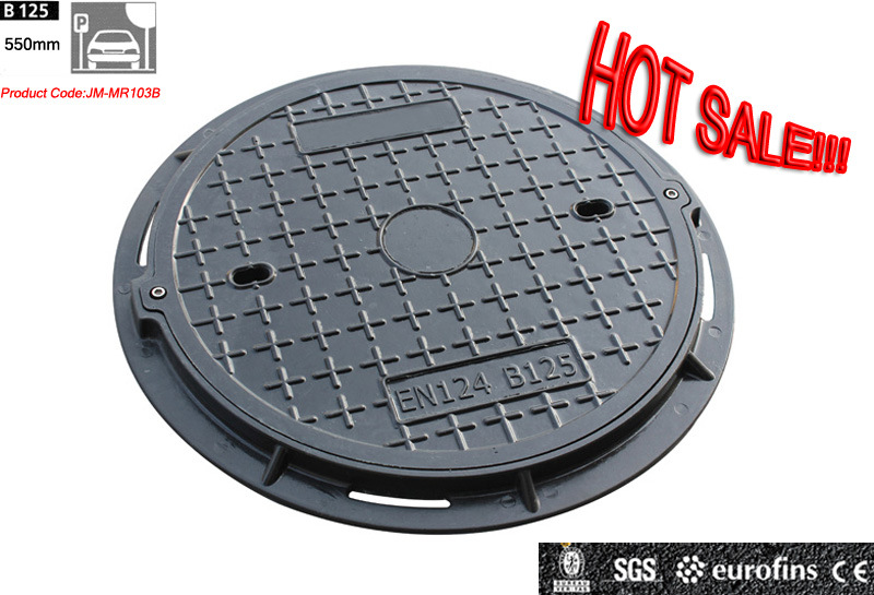 Jm-Mr103b En124 Composite Fiberglass Sewer Manhole Cover